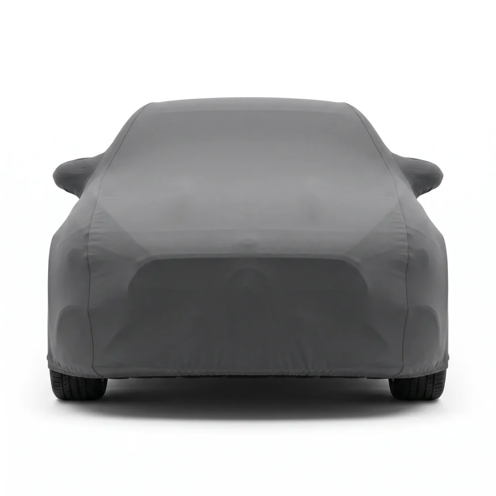 Housse intérieure Lycra Gris anthracite face avant Housse intérieure Lycra coloris Gris anthracite, face avant, photo studio sur fond blanc