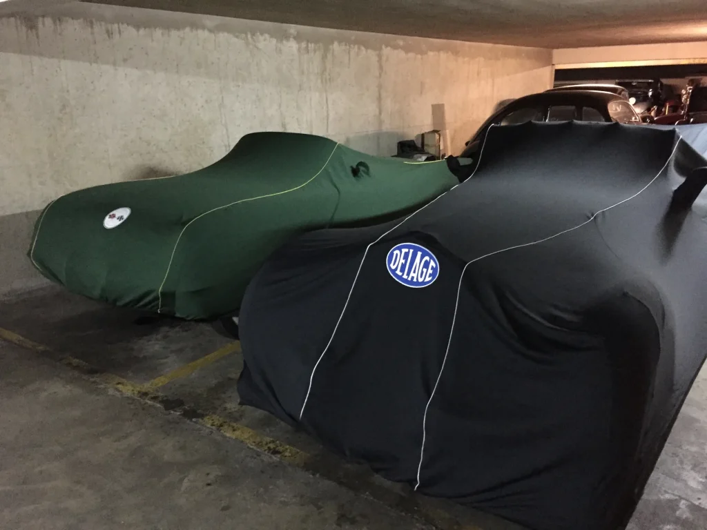 Housses sur-mesure Corvette C1 et Delage