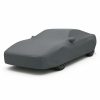 Housse de protection extérieure Urban gris anthracite sur mesure posée sur une Ferrari 308 GTB / GTS, vue avant 3/4