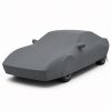 Housse de protection extérieure Urban gris anthracite sur mesure posée sur une Ferrari Mondial, vue avant 3/4