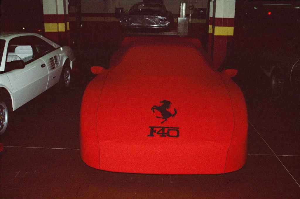 Housse sur-mesure pour Ferrari F40