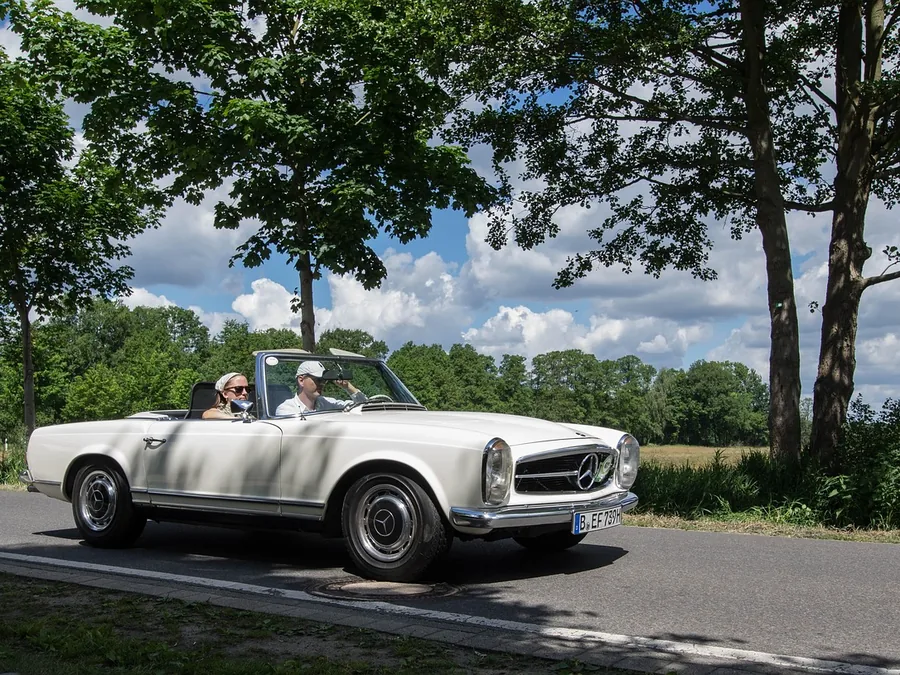 Mercedes-Benz Pagode de collection, housses sur-mesure