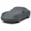 Housse extérieure Urban Gris anthracite pour Porsche 911 Carrera S (997) Housse de protection extérieure Urban gris anthracite sur mesure posée sur une Porsche 911 Carrera S 997, vue avant 3/4