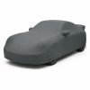 Housse extérieure Urban Gris anthracite pour Porsche 911 GT3 RS (997) Housse de protection extérieure Urban gris anthracite sur mesure posée sur une Porsche 911 GT3 RS 997, vue avant 3/4