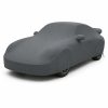 Housse extérieure Urban Gris anthracite pour Porsche 911 Turbo (993) Housse de protection extérieure Urban gris anthracite sur mesure posée sur une Porsche 911 Turbo 993, vue avant 3/4