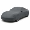 Housse extérieure Urban Gris anthracite pour Porsche 911 Turbo (996) Housse de protection extérieure Urban gris anthracite sur mesure posée sur une Porsche 911 Turbo 996, vue avant 3/4