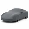 Housse intérieure Lycra Gris anthracite pour Porsche 911 (991) Housse de protection intérieure Lycra gris anthracite sur mesure posée sur une Porsche 911 991, vue avant 3/4