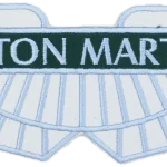 Écusson brodé Aston Martin à coudre sur une housse de voiture sur mesure