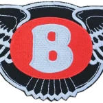 Écusson brodé Bentley à coudre sur une housse de voiture sur mesure
