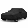 Housse extérieure Urban noire sur mesure pour Mercedes-Benz CLA (C117 / C118), vue de trois-quarts avant (illustration sur une Mercedes-Benz 280 SL Pagode (W113))