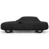 Housse extérieure Urban noire pour Mercedes-Benz CLA (C117 / C118), vue de profil, bas des roues visible sous l’ourlet (illustration sur une Mercedes-Benz 280 SL Pagode (W113))